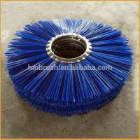 Hydraulic broom skid steer loader power sweeper brush